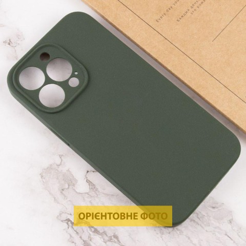 Чохол Silicone Case Full Camera Protective (AA) NO LOGO для Apple iPhone 17 (6.3") Зелений / Cyprus Green