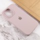 Чохол Silicone Case Full Protective (AA) для Apple iPhone 14 (6.1") Сірий / Lavender