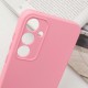 Чохол TPU GETMAN Liquid Silk Full Camera для Samsung Galaxy S24 Рожевий / Pink