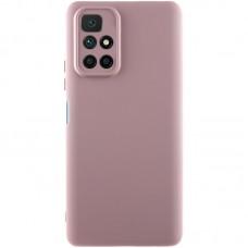 Чохол TPU GETMAN Liquid Silk Full Camera для Xiaomi Redmi 10 Рожевий / Pink Sand