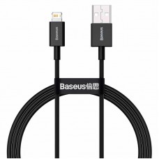 Дата кабель Baseus Superior Series Fast Charging Lightning Cable 2.4A (1m) (CALYS-A) Чорний