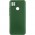 Чохол Silicone Cover Lakshmi Full Camera (A) для Oppo A15s / A15 Зелений / Dark green