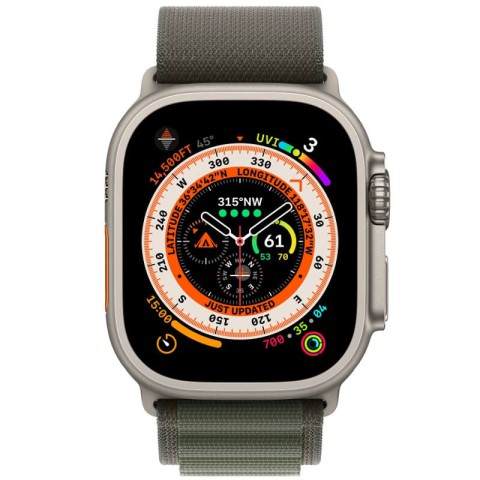 Ремінець Alpine Loop для Apple Watch 42(ser.1-3)/44/45/46/49mm (m/l) Зелений / Green