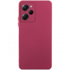 Чохол Silicone Cover Lakshmi Full Camera (AA) для Xiaomi Poco X5 Pro 5G Бордовий / Marsala