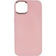 TPU чохол Bonbon Metal Style для Apple iPhone 12 Pro Max (6.7") Рожевий / Light pink