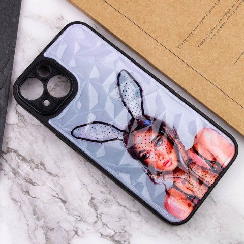 TPU+PC чохол Prisma Ladies для Apple iPhone 14 (6.1") Rabbit