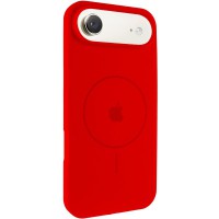 Чохол Silicone Case Full Protective (AA) V2 with MagSafe для Apple iPhone 17 Air (6.5") Червоний / Red