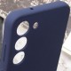 Чохол Silicone Cover Lakshmi Full Camera (AA) для Samsung Galaxy S24 Синій / Midnight Blue