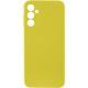 Чохол TPU GETMAN Liquid Silk Full Camera для Samsung Galaxy M34 5G Жовтий / Flash