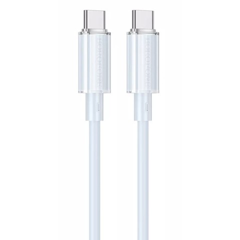 Дата кабель Borofone BX112 Lemon Type-C to Type-C 60W (1m) Blue