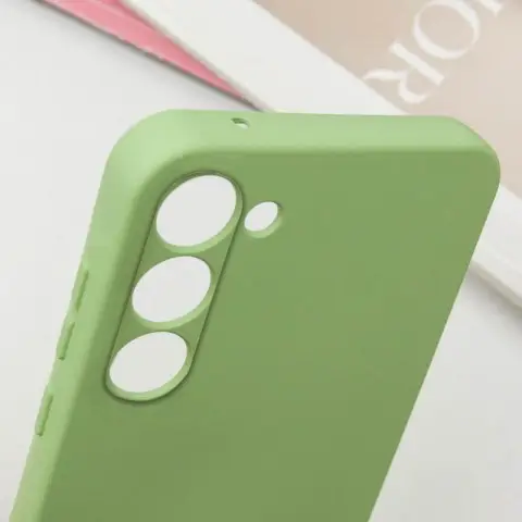 Чехол TPU GETMAN Liquid Silk Full Camera для Samsung Galaxy S23