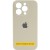 Чохол Silicone Case Full Camera Protective (AA) для Apple iPhone 17 Pro (6.3") Бежевий / Antique White