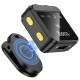 Петличний бездротовий мікрофон Hoco L17 Dual-mic magnetic (Lightning/Type-C) Black