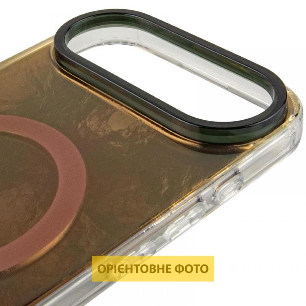 Чохол TPU Shiny Mountain (MagFit) для Apple iPhone 17 Air (6.5") Chocolate