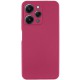 Чохол Silicone Cover Lakshmi Full Camera (AAA) для Xiaomi Redmi 12 Бордовий / Plum