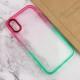 Чохол TPU+PC Fresh sip series для Apple iPhone XS Max (6.5") Салатовий / Рожевий