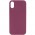 Чохол Silicone Case Full Protective (AA) NO LOGO для Apple iPhone X / XS (5.8") Бордовий / Plum