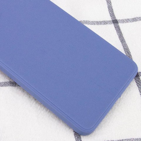 Силіконовий чохол Candy Full Camera для Infinix Smart 7 HD Блакитний / Mist blue