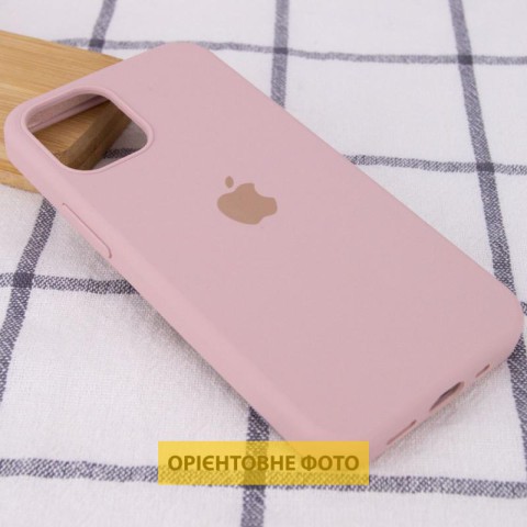Чохол Silicone Case Full Protective (AA) для Apple iPhone 16 Plus (6.7") Рожевий / Pink Sand