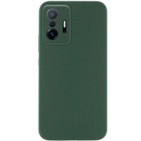 Чохол Silicone Cover Lakshmi Full Camera (AAA) для Xiaomi 11T / 11T Pro Зелений / Cyprus Green