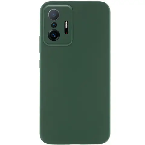 Чохол Silicone Cover Lakshmi Full Camera (AAA) для Xiaomi 11T / 11T Pro Зелений / Cyprus Green