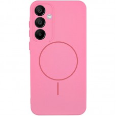 Чохол Silicone Cover Lakshmi Full Camera (AA) with MagFit для Samsung Galaxy S24 FE Рожевий / Light pink