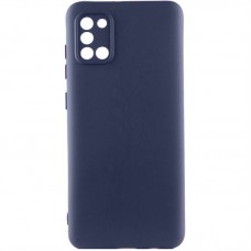 Чохол Silicone Cover Lakshmi Full Camera (AA) для Samsung Galaxy A31 Синій / Midnight Blue