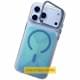 Чохол TPU+PC Jewel Sparkle with MagSafe для Apple iPhone 16 Pro Max (6.9") Aqua Blue