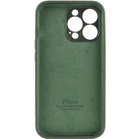 Чохол Silicone Case Full Camera Protective (AA) для Apple iPhone 13 Pro (6.1") Зелений / Cyprus Green