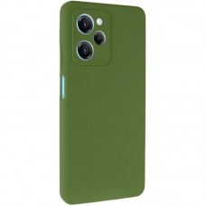 Чохол Silicone Cover Ummi Lakshmi Full Camera (AA) для Xiaomi Poco X5 Pro 5G Зелений / Dark green