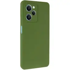 Чохол Silicone Cover Ummi Lakshmi Full Camera (AA) для Xiaomi Poco X5 Pro 5G Зелений / Dark green