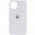 Чохол Silicone Case Full Protective (AA) для Apple iPhone 16 (6.1") Білий / White