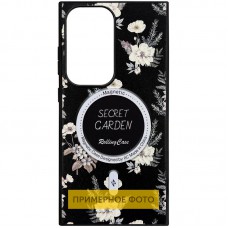 TPU+PC чохол Secret Garden with MagFit для Samsung Galaxy S24 Black