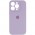 Чохол Silicone Case Full Camera Protective (AA) для Apple iPhone 14 Pro Max (6.7") Бузковий / Lilac