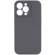 Чохол Silicone Case Full Camera Protective (AA) NO LOGO для Apple iPhone 14 Pro (6.1") Сірий / Dark Gray