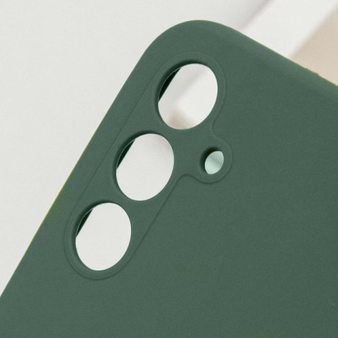Чохол Silicone Cover Lakshmi Full Camera (AAA) для Samsung Galaxy A26 5G Зелений / Cyprus Green
