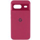 Чохол Silicone Cover Lakshmi Full Camera (AAA) with Logo для Google Pixel 8a Бордовий / Plum