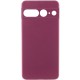 Чохол Silicone Cover Lakshmi Full Camera (AAA) для Google Pixel 7 Pro Бордовий / Plum