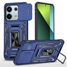 Ударостійкий чохол Camshield Army Ring для Xiaomi Poco X6 / Note 13 Pro 5G Синій / Navy