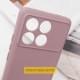 Чохол TPU GETMAN Liquid Silk Full Camera для Xiaomi Poco X6 / Note 13 Pro 5G Рожевий / Pink Sand