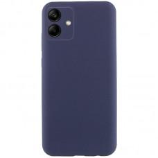 Чохол TPU GETMAN Liquid Silk Full Camera для Samsung Galaxy A06 Синій / Midnight Blue