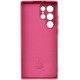 Чохол TPU GETMAN Liquid Silk Full Camera для Samsung Galaxy S24 Ultra Бордовий / Marsala