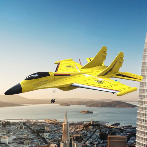 Літак на радіокеруванні SCHE HW37 New Foam Yellow