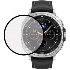 Полімерна плівка 3D (full glue) (тех.пак) для Samsung Galaxy Watch 8 40mm Чорний