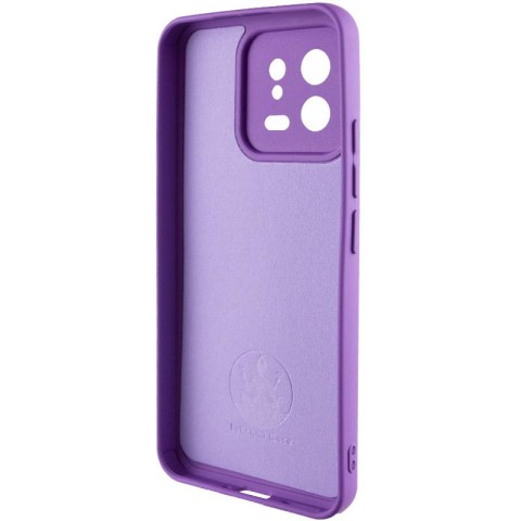 Чохол TPU GETMAN Liquid Silk Full Camera для Xiaomi 13 Фіолетовий / Purple