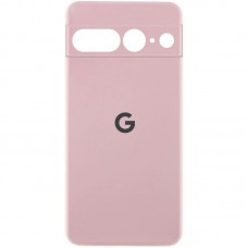 Чохол Silicone Cover Lakshmi Full Camera (AA) with logo для Google Pixel 8 Рожевий / Pink Sand