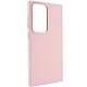 TPU чохол Bonbon Metal Style для Samsung Galaxy S24 Ultra Рожевий / Light pink