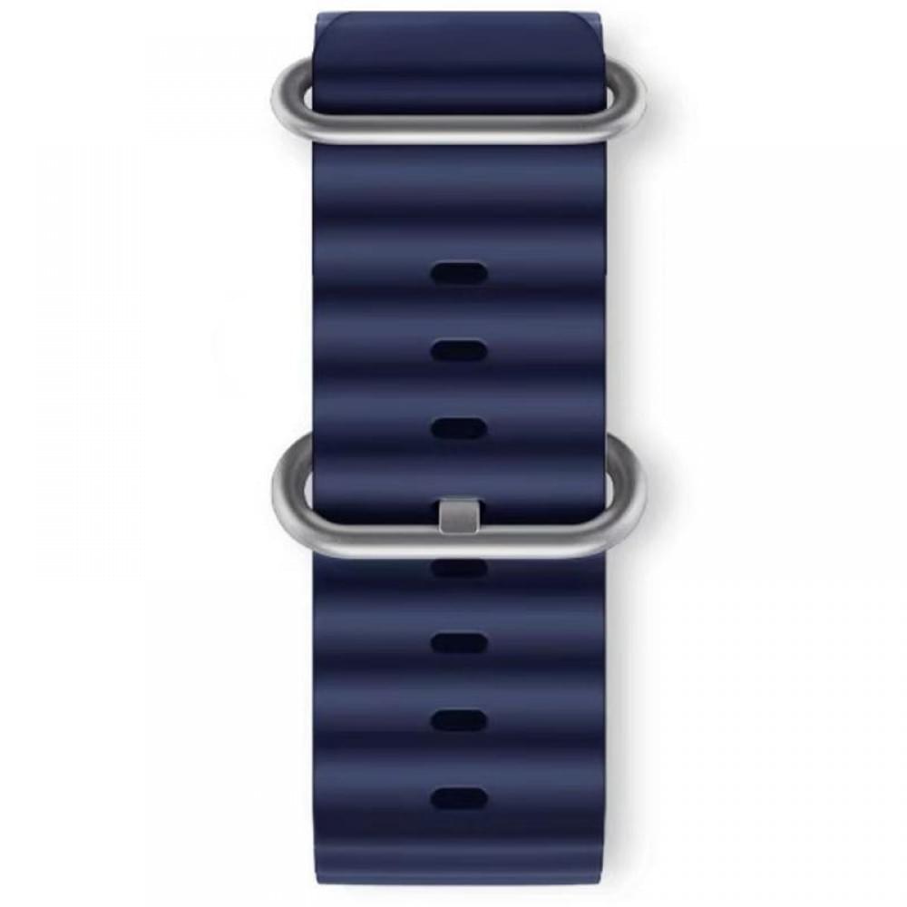 Ремінець Ocean Band для Apple Watch 38/40/41/42mm(ser.10) Синій / Deep navy