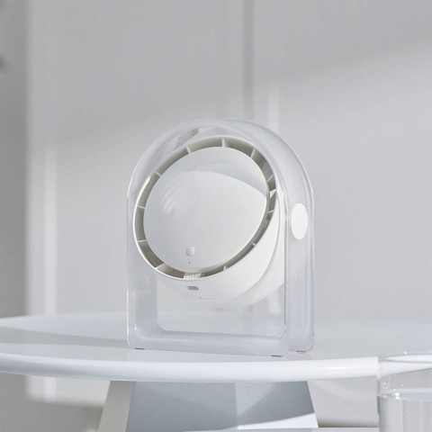 Портативний вентилятор WIWU WI-FS07 Snow desktop fan White