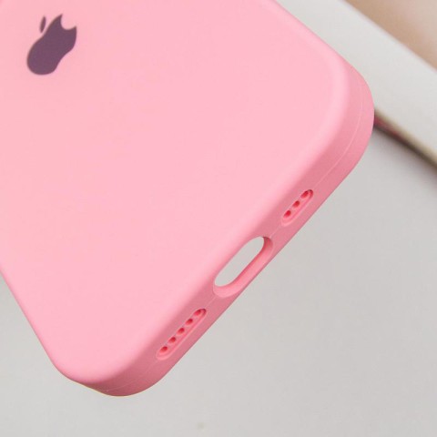 Чохол Silicone Case Full Protective (AA) для Apple iPhone 13 Pro Max (6.7") Рожевий / Light pink